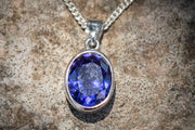 Crystal Drop Memorial Pendant - Multiple Colors Available